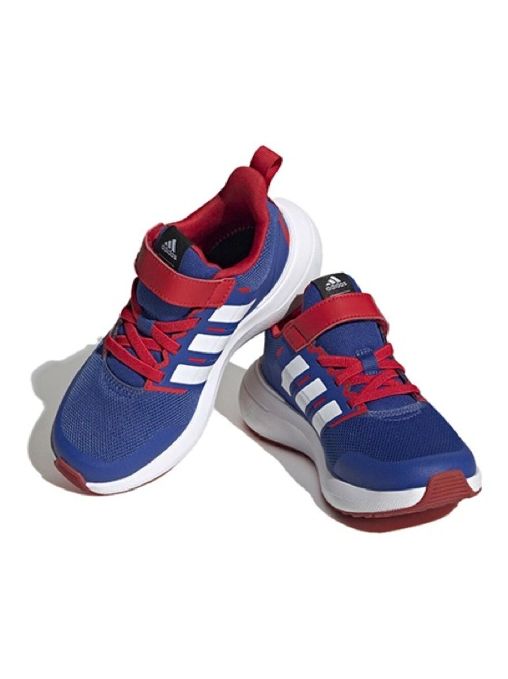 Size 11.5 Toddler Adidas Blue and Red Sneakers with Breathable Mesh